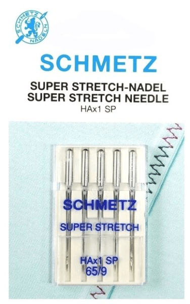 Иглы Schmetz супер-стрейч HAx1 SP 65/9, 5 шт в Нариманове